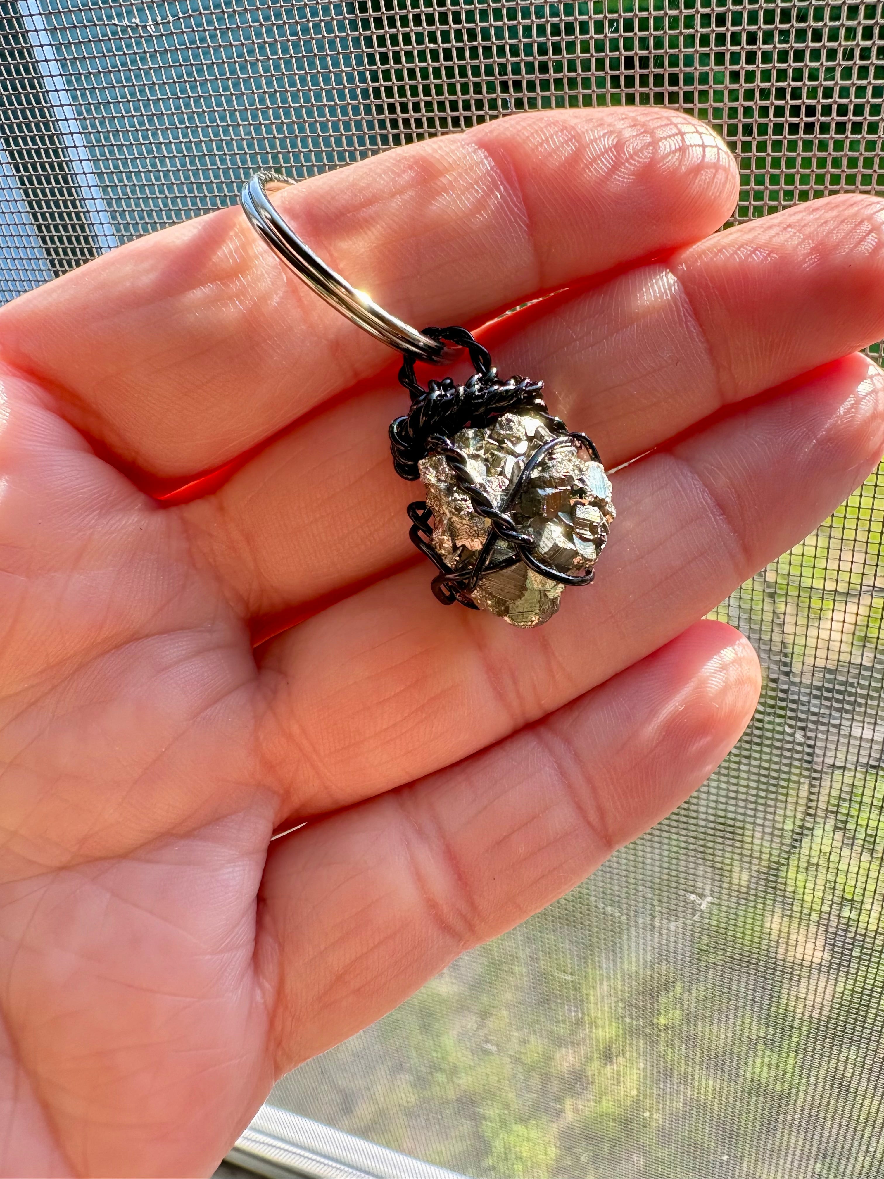 Fools Gold | Pyrite Keychain
