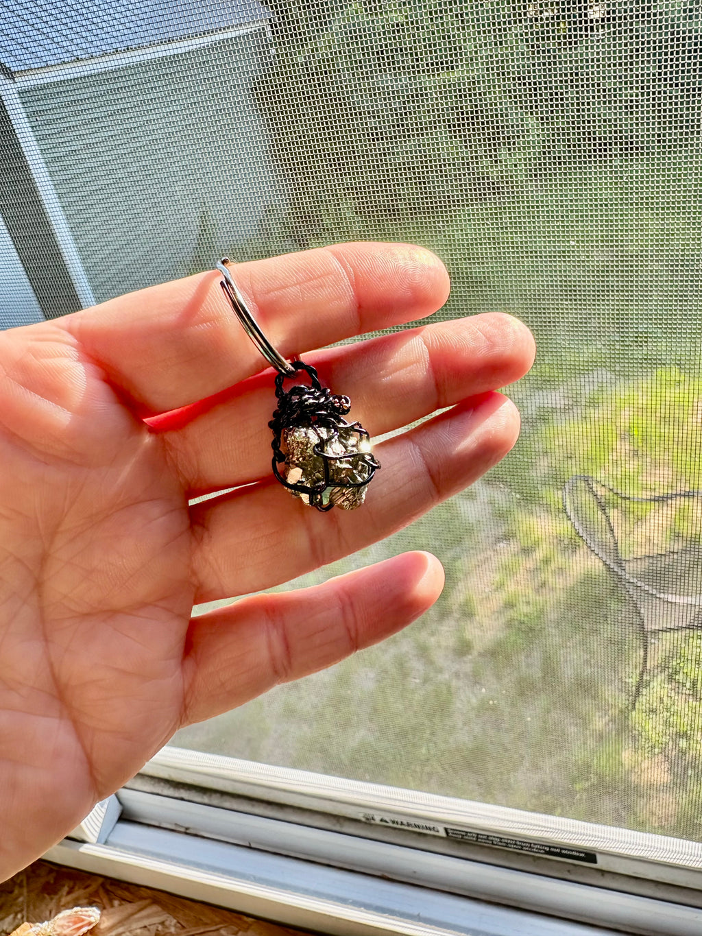 Fools Gold | Pyrite Keychain
