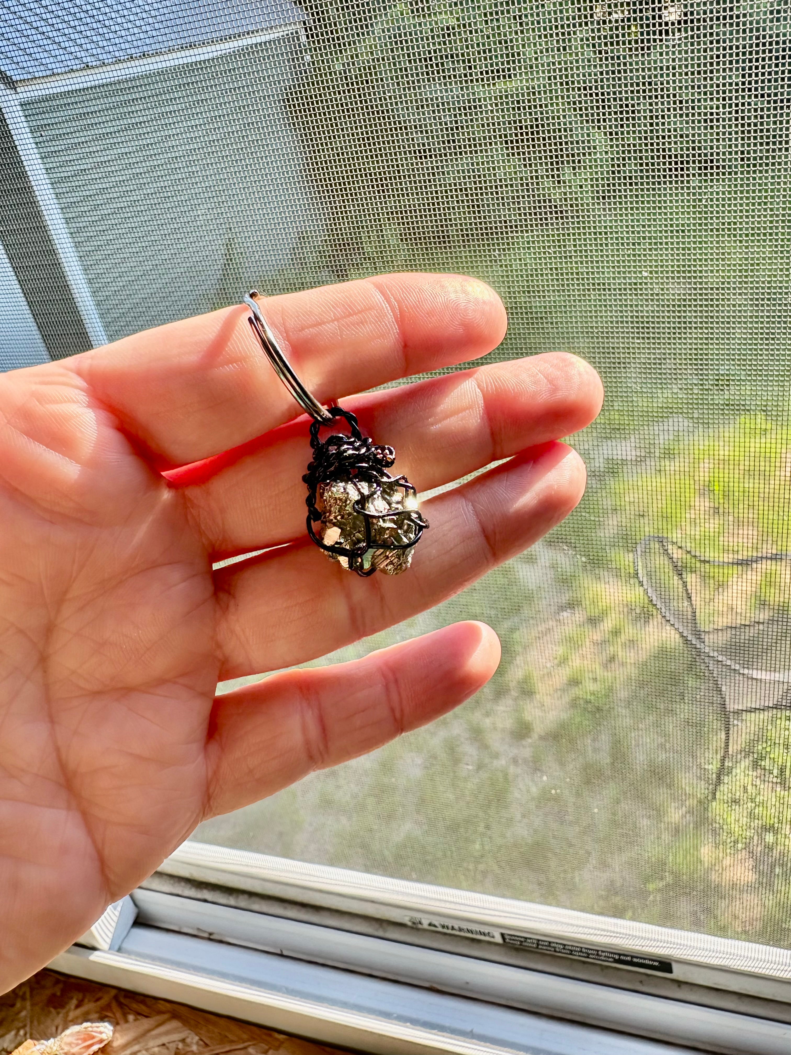 Fools Gold | Pyrite Keychain