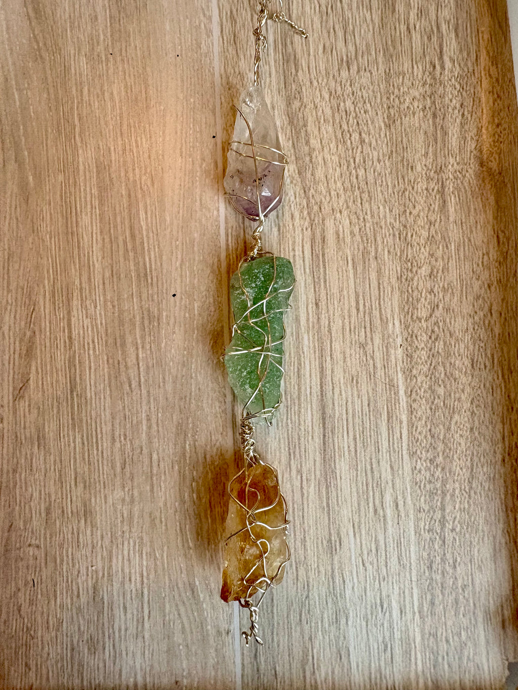 Colgante de cristal