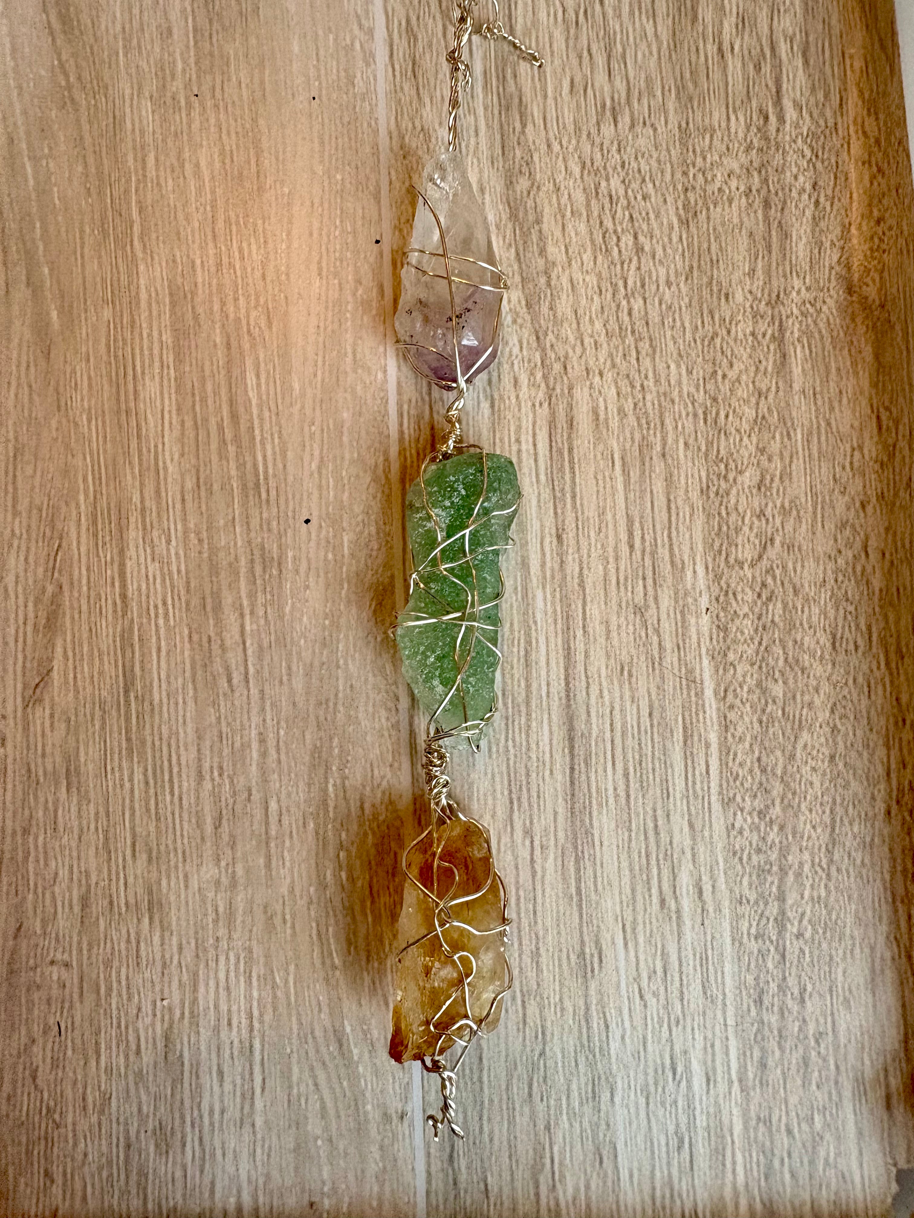 Colgante de cristal