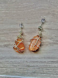 Sunstone Earrings