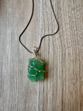Collar de Aventurina Verde
