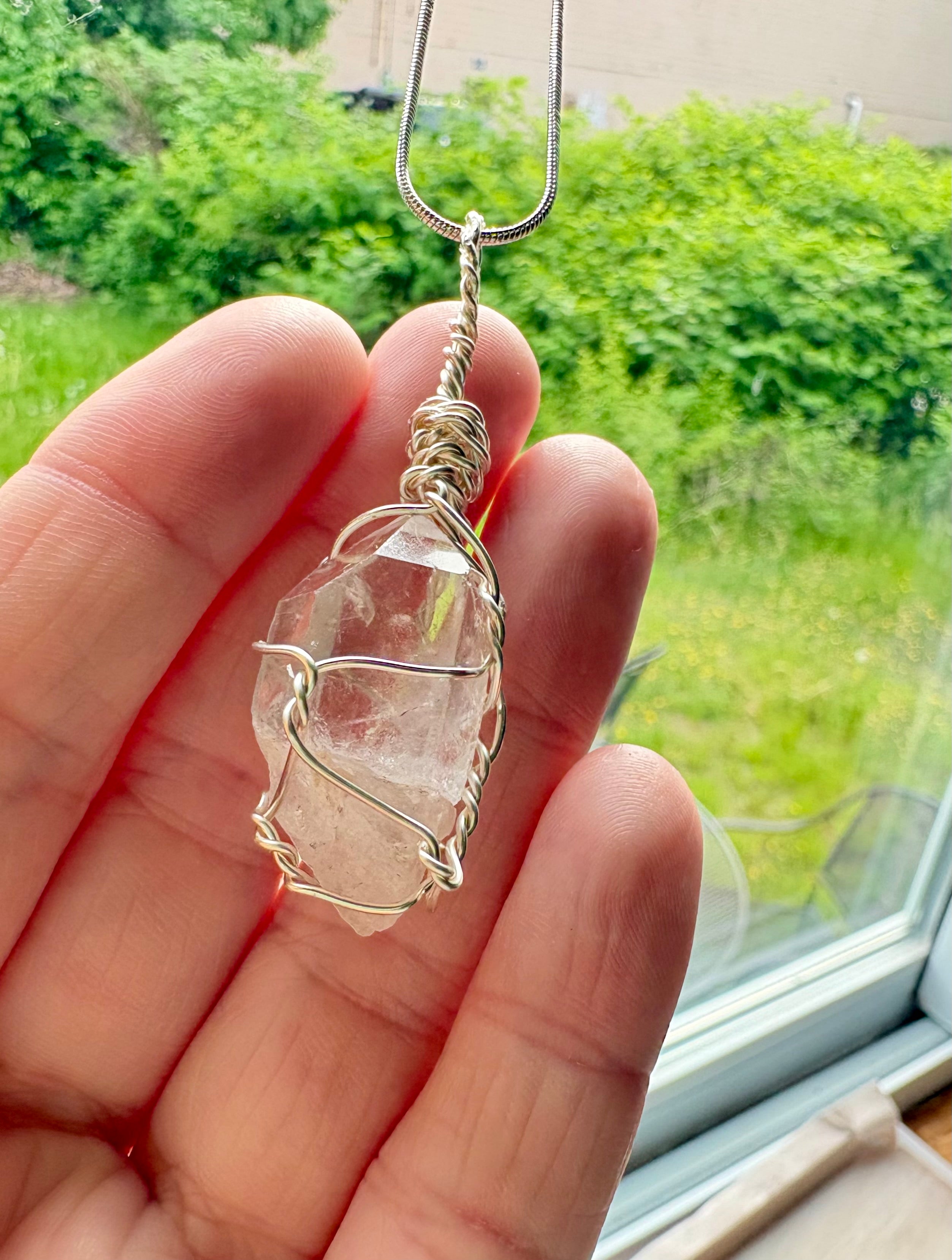 Clear Quartz Necklace