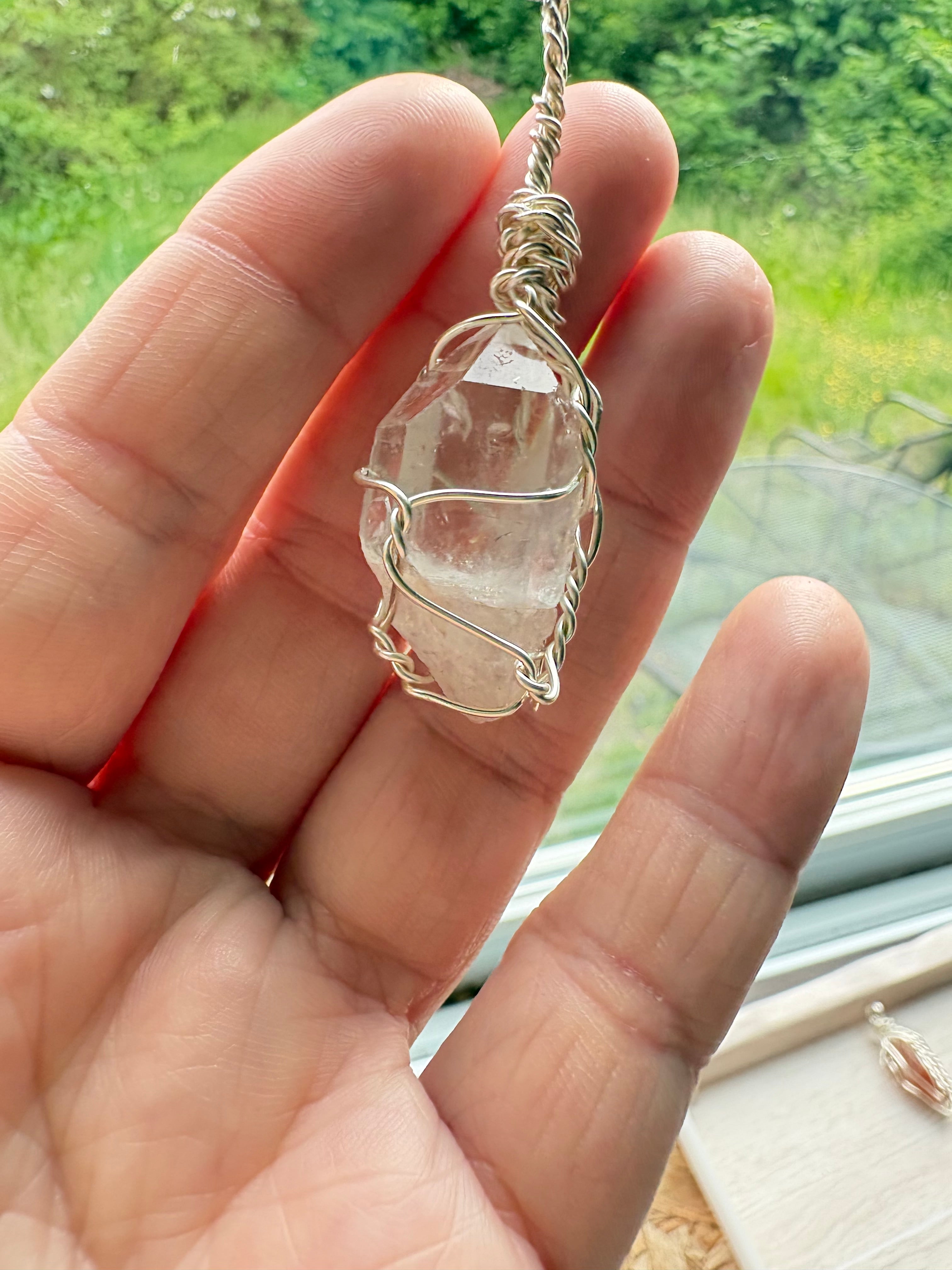 Clear Quartz Necklace