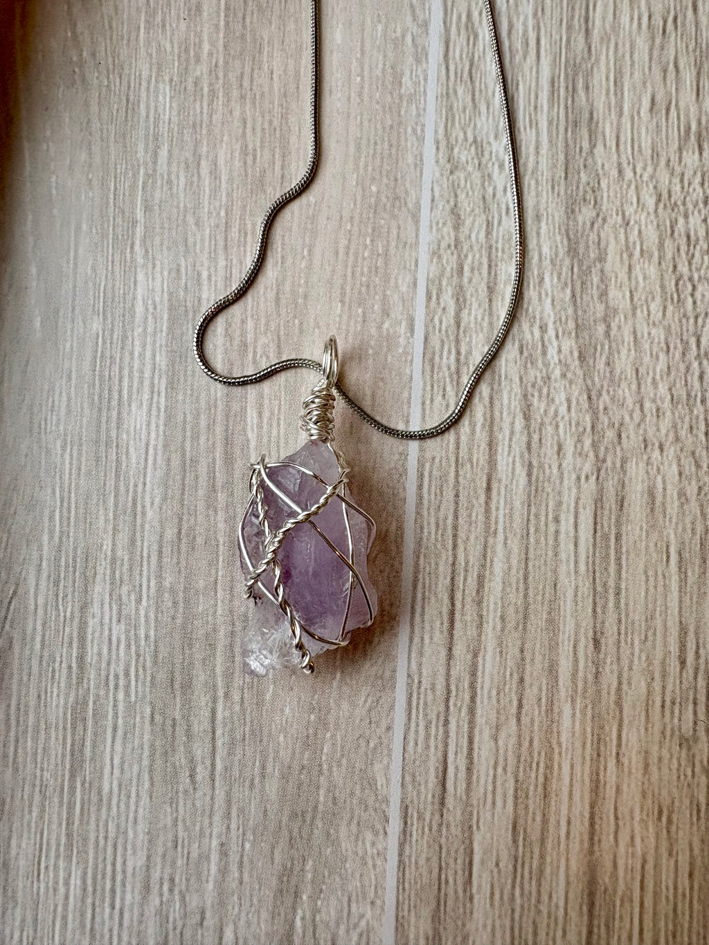 Collar de amatista