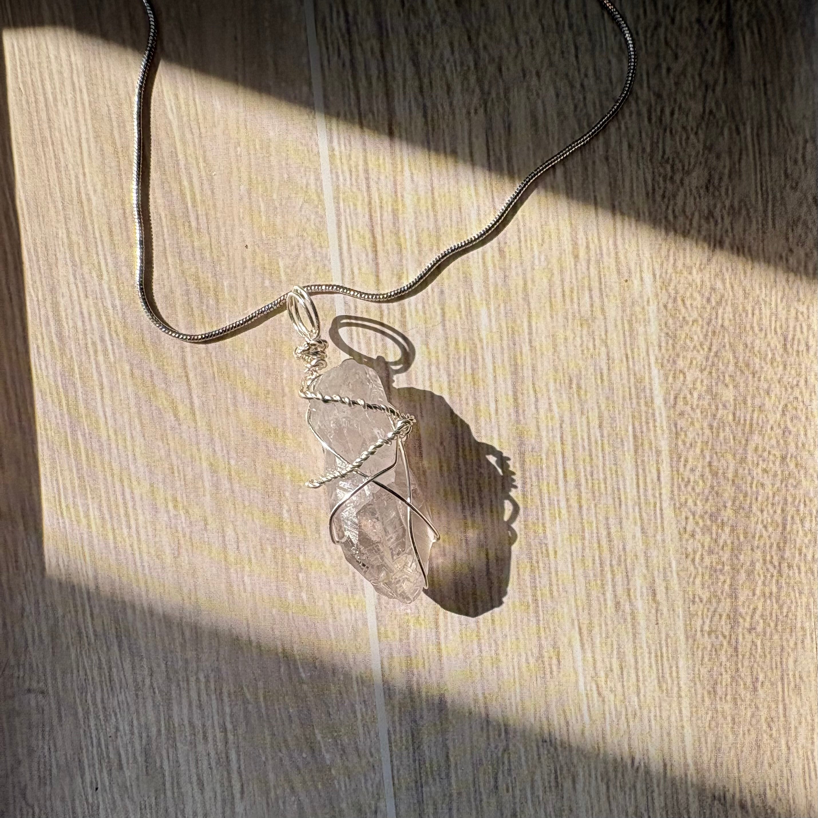 Clear Quartz Necklace