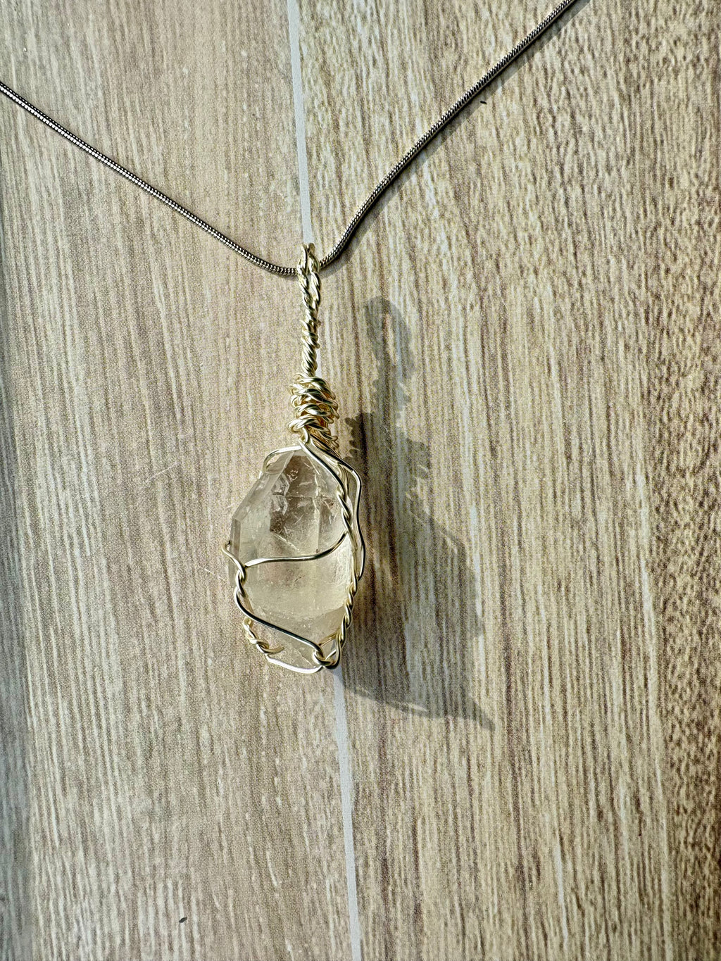 Clear Quartz Necklace