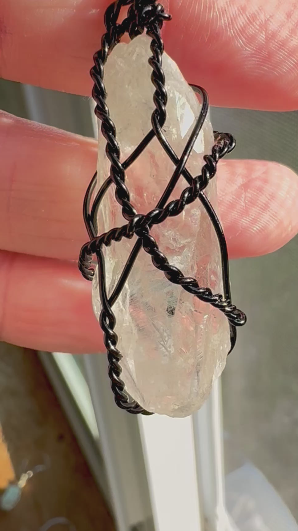 Clear Quartz Point Pendant