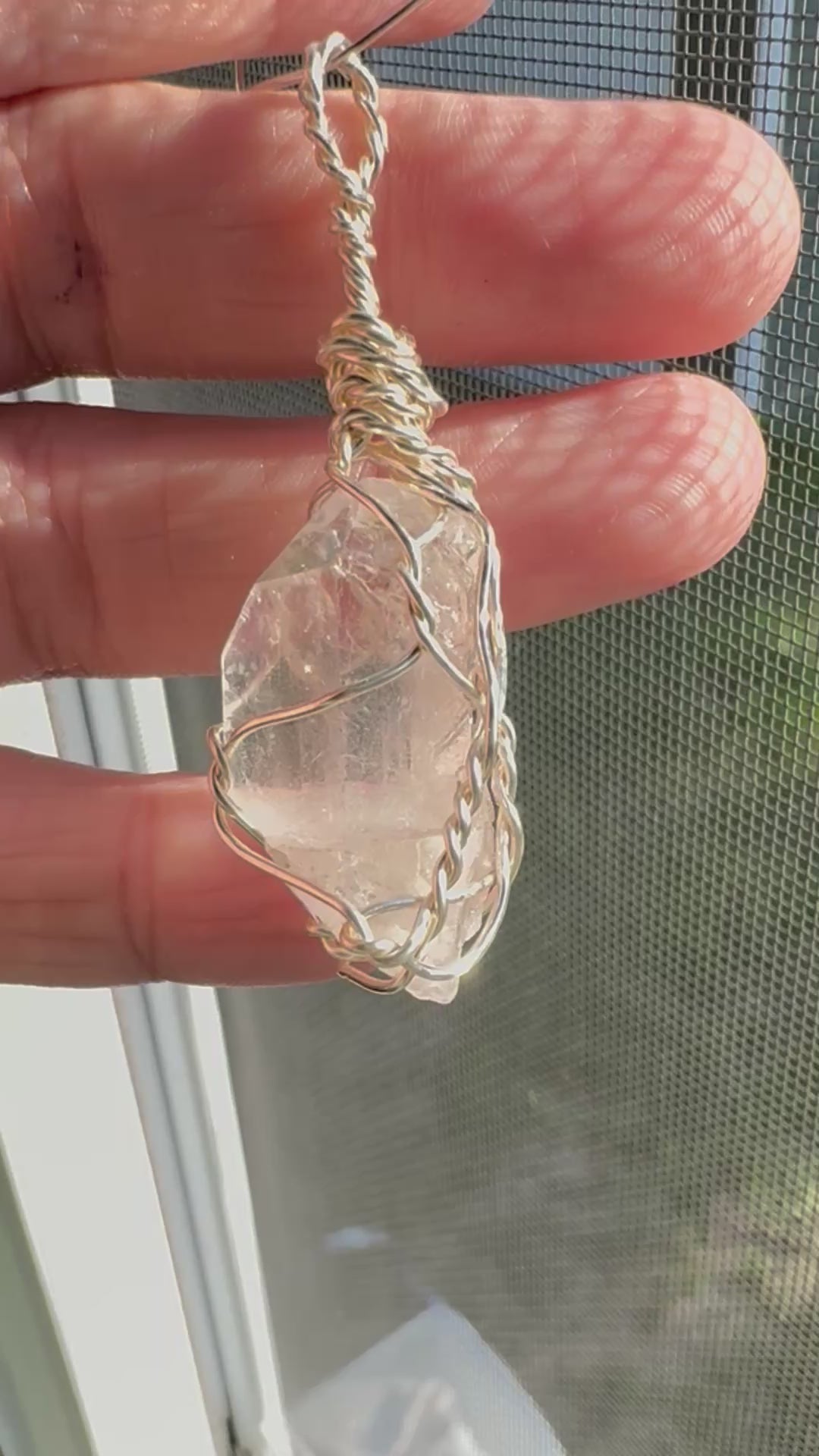 Clear Quartz Necklace